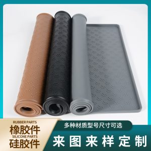 Silicone pet leak proof meal mat, dog mat, cat mat, car foldable pet feeding anti spill feeding mat, available for wholesale in stock