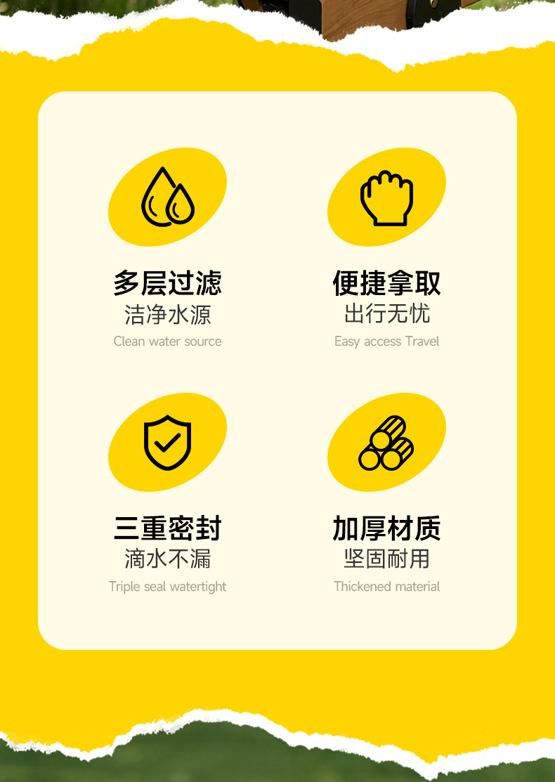 Pet water cup, portable water dispenser for dogs going out, dog kettle, pet companion cup, dog walking water supply