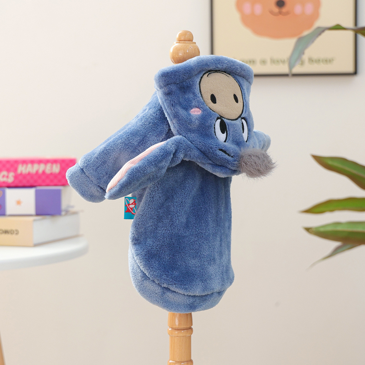 Pet supplies, pet dogs, cat clothes, winter warmth party animal flannel transformation outfit